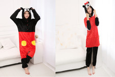 Mickey Mouse Minnie Kigurumi Pajamas Anime Onesie11 Cosplay Costume Adult Pyjama