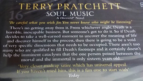 Terry Pratchett, Soul Music, Discworld Novel 16, AUDIOBOOK - New & Sealed - Picture 3 of 3