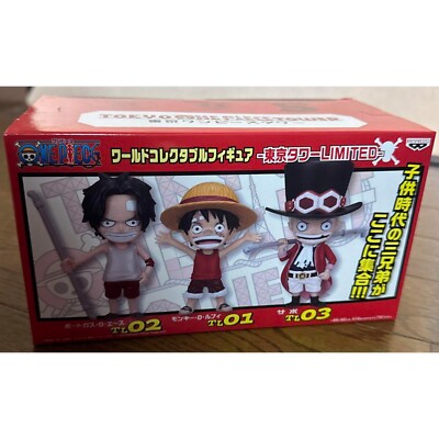 ONE PIECE World Collectible Figure WCF TOKYO TOWER Exclusive Luffy