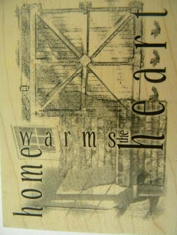 ДОМАШНИЙ ТЕПЛЫЙ СЕРДЦЕ УСТАНОВЛЕН КЛУБ ЛОМ РЕЗИНОВЫЙ ШТАМП - Изображение 2 из 4