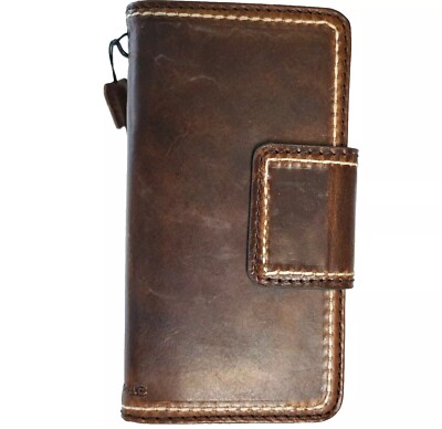 Genuine Leather case for Google Pixel 9 8 7 8A Pro XL 9 Fold Wallet Sew Hand DE