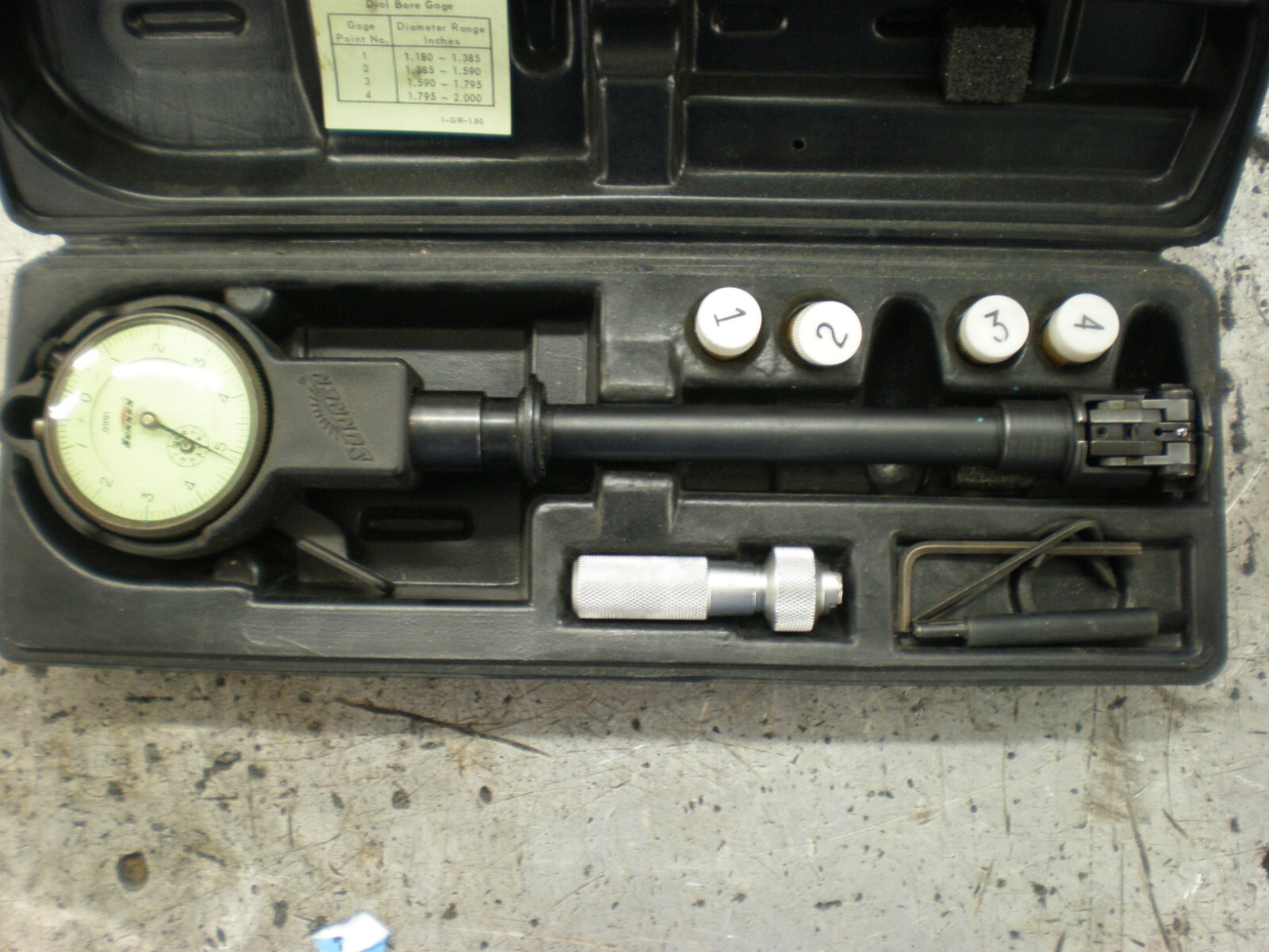 Sunnen GR9000 DIAL BORE GAGE 1.182.000 INCHES eBay