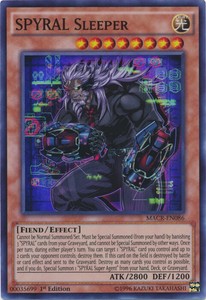 SPYRAL Sleeper - MACR-EN086 - Super Rare - 1st Edition x3 - Near Mint