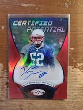 DUKE DAWSON 2018 PANINI CERTIFIED POTENTIAL MIRROR RED ROOKIE AUTO SP SER# 20/75