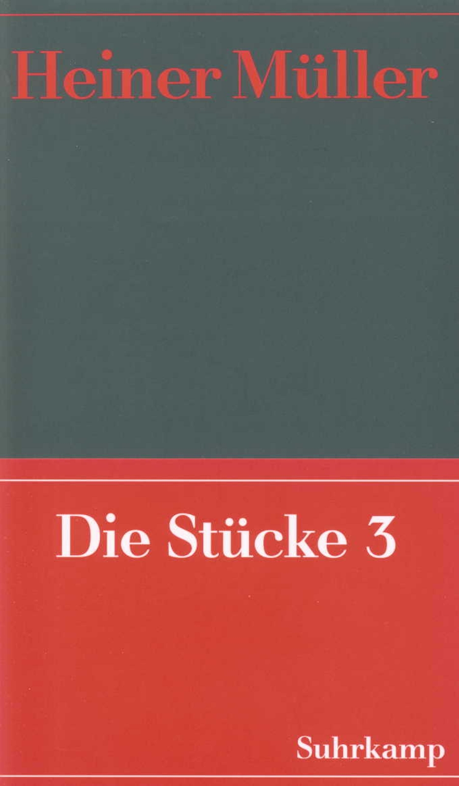 Werke 05. Die Stücke 03 | Buch | 9783518408971