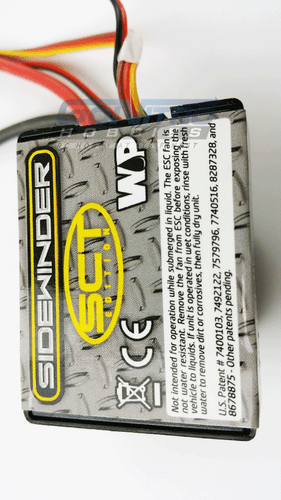 Castle Creations 1/10 Sidewinder SCT WP Speed Control ESC w/ Cooling Fan SC 2-3S - Picture 2 of 2