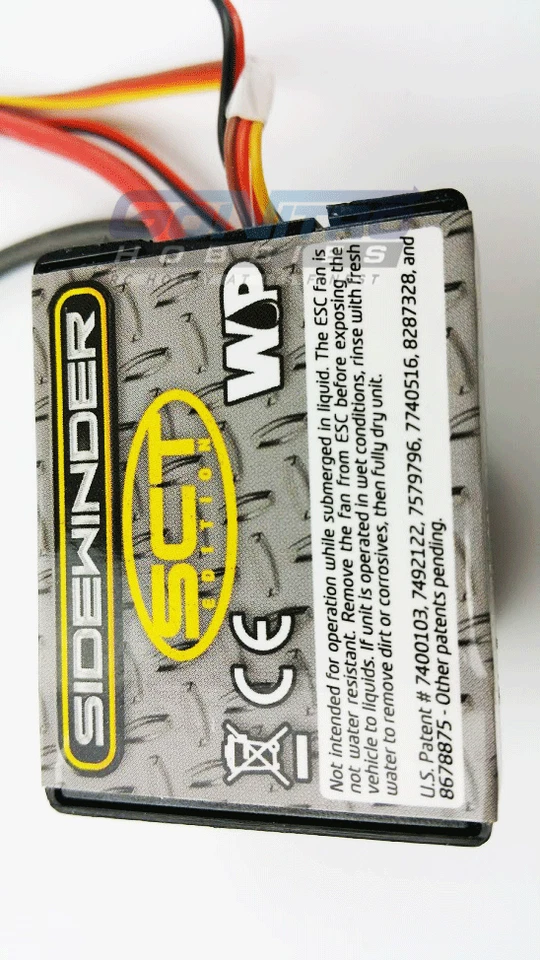 Castle Creations 1/10 Sidewinder SCT WP Speed Control ESC w/ Cooling Fan SC 2-3S - Image 2 of 2