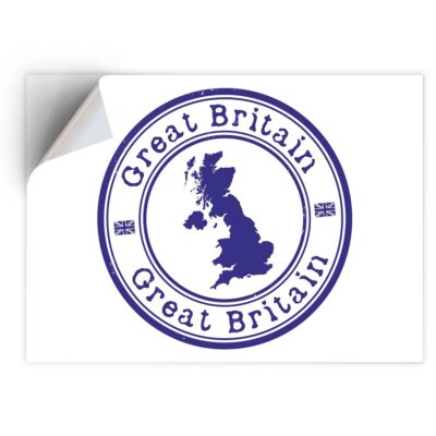 1 x Vinyl Sticker A5 - GB Great Britain UK #4154 | eBay UK