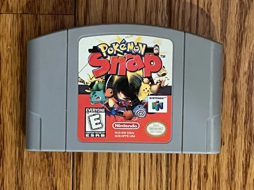 Pokemon Snap N64 Nintendo 64 - Tested