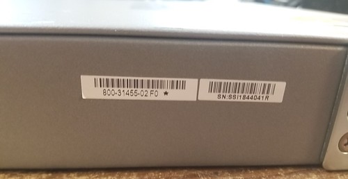 Cisco ASR1001 Aggregation Services Router 4 x SFP W/ Dual Power Supply - Picture 9 of 20