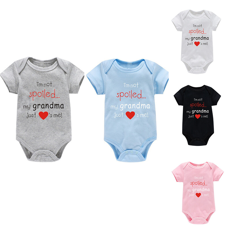 Recién Nacido Infante Niño Niña Bebé Mameluco Body Conjunto Ropa Mono Verano NUEVO