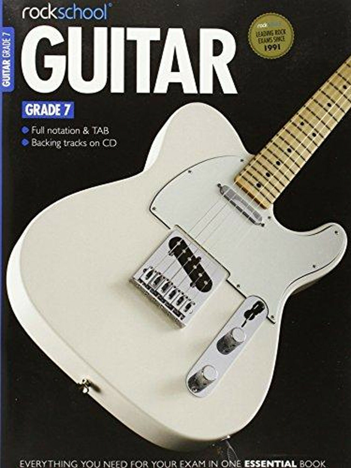 Rockschool Guitar Grade 7 Music Book 2012 - 2018 - with CD Backing Tracks -