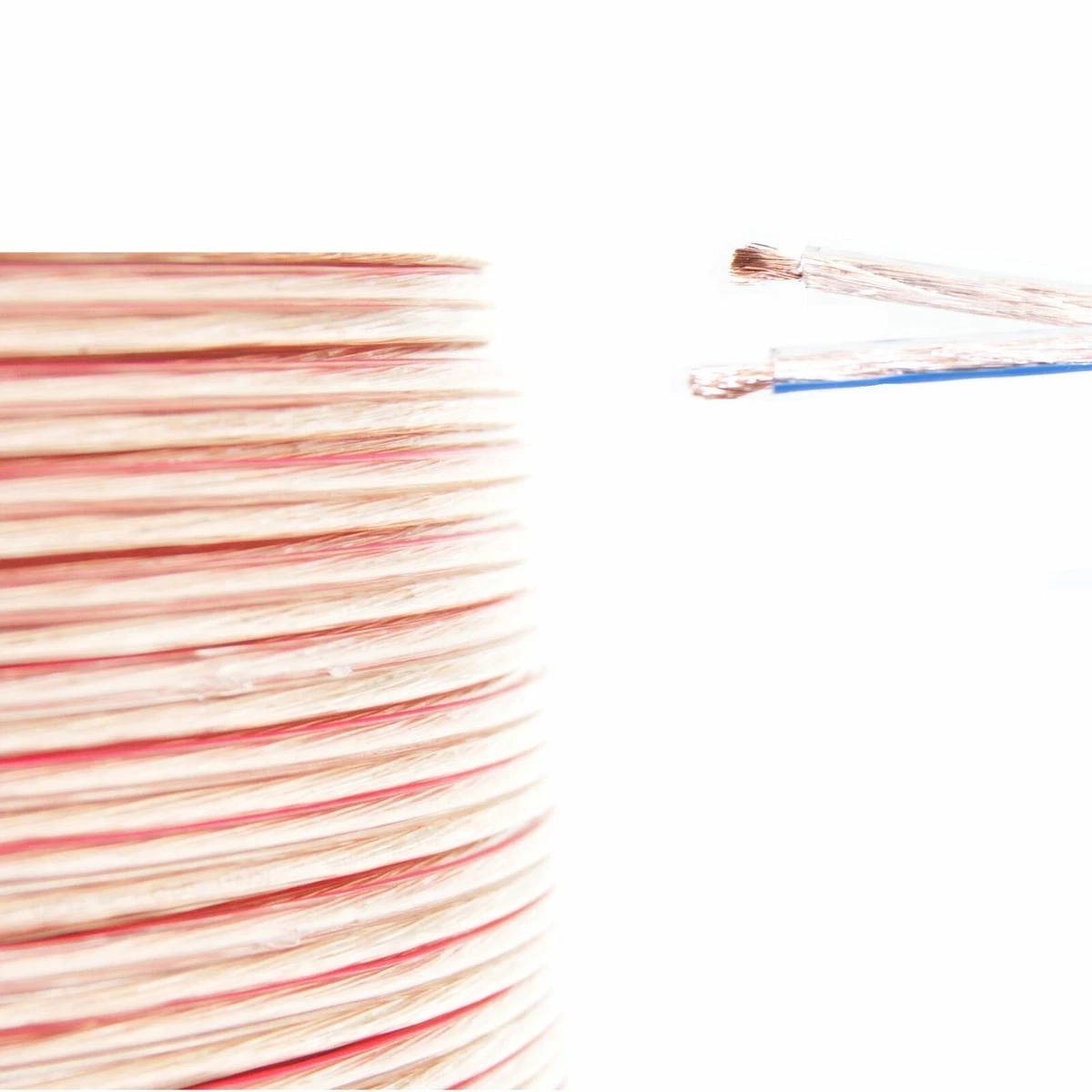 10m Red & Black 2 X 0.50mm HiFi Home Car Audio Loudspeaker Speaker - View #6