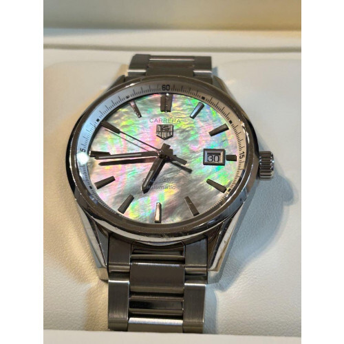 TAG Heuer Carrera Calibre 5 まっしゅ TAG Heuer Carrera Calibre 5 Black Mother of Pearl Limited to 80