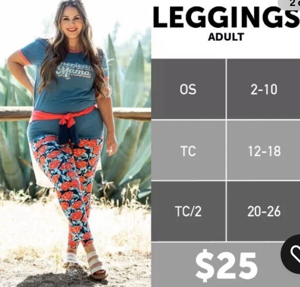 Nuevo Lularoe Halloween Leggings DIENTES DE VAMPIRO, COLMILLOS, LABIOS TALLA OS 2-10 Cuadros Foto 2 de 2