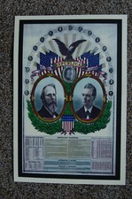 Rutherford B Hayes #1 campaign poster 1876 Republican