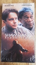 The Shawshank Redemption Tim Robbins Freeman R VHS New Factory Sealed Videotape