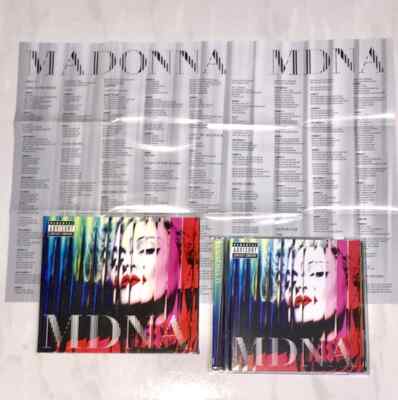 Madonna　MDNA　 台湾盤 限定 3枚組CDセット Madonna 2012 MDNA Taiwan Edition Boxed 2-CD with Promo Insert
