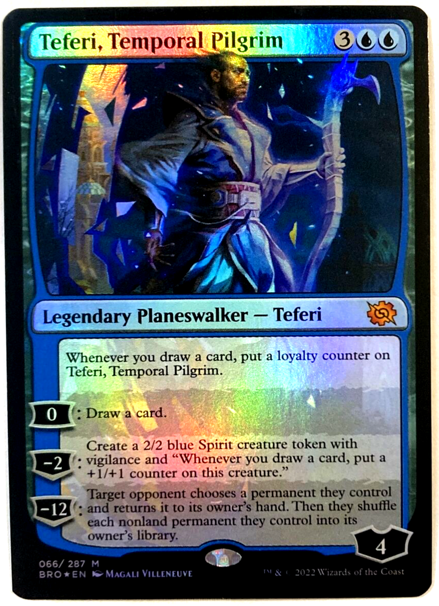 MTG Teferi, Temporal Pilgrim *FOIL* The Brothers' War 66 NM | eBay