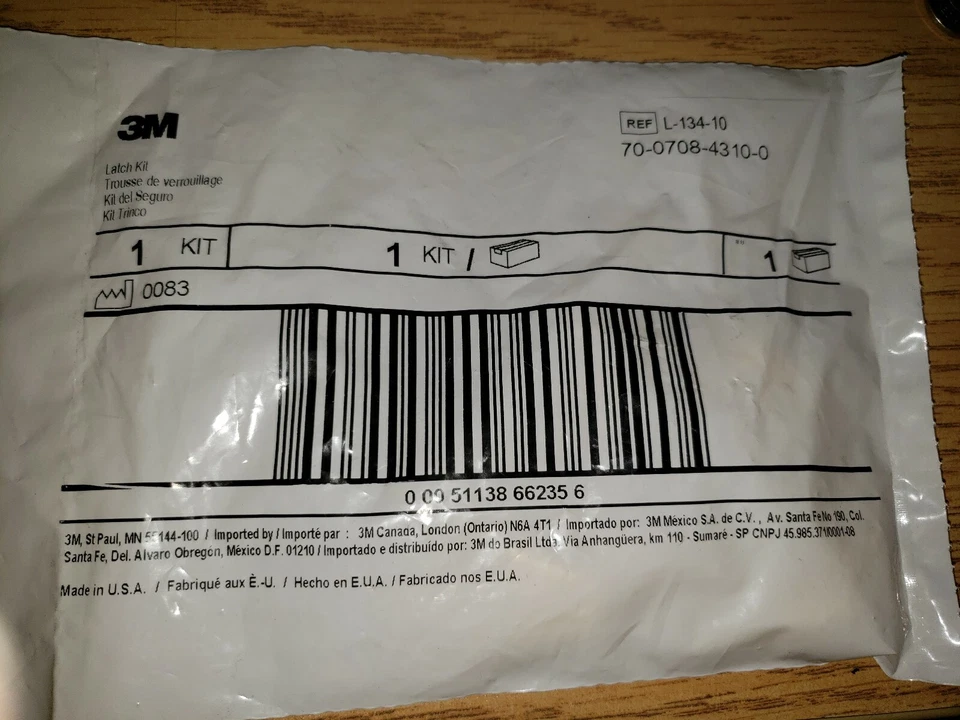 3M L-134-10 Latch kit NEW - Image 2 of 3