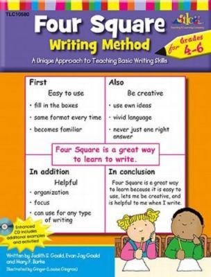 Four Square Writing Method Grades 4-6 w/ Enhanced CD, Judy Gould,Evan Jay Gould,