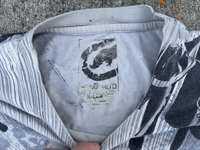 トップス ECKO UNLTD All Over Pattern Shirt Vintage Y2K Ecko Unltd All Over Print Graffiti Shirt Spray