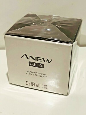 AVON ANEW AHA REFINING CREAM 1.7 OZ HELPS REDUCE FINE LINES AND WRINKLES