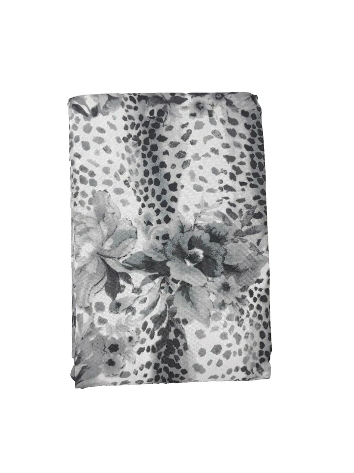 CORTINA DE DUCHA TELA ESTAMPADO ANIMAL FLORAL ALMACÉN 72x72 Foto 4 de 4