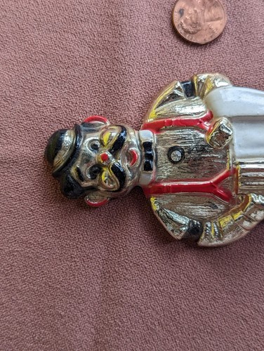 Vintage METALART Bartender Church Key Bottle Can Opener w Bartender Figure 5" - Picture 2 of 3