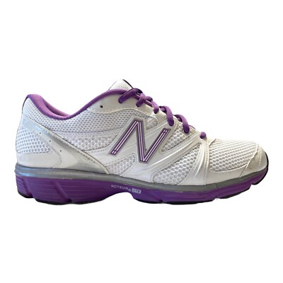 New Balance Womens Acteva Lite Running 590 White and Purple Sneakers Size  9B