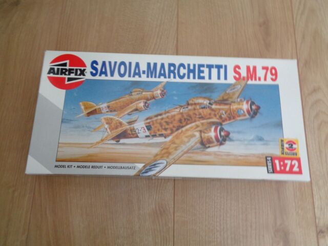 L256 Airfix Model Kit 04007 - Savoia Marchetti S M 79 - 1/72