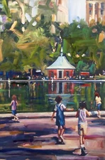 Grossman Untitled Hand Signed Original Gouache Painting Artwork, Make Offer!