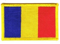 Flaggen AufnäHer Patch Tschad Fahne Flagge