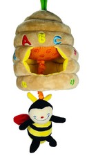 Melissa  Doug K's Kids Bee Hive Baby ABC Musical Notes Plush Crib Hanger 9149