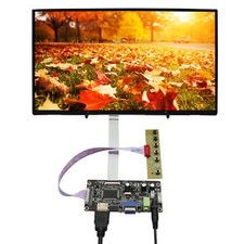 HD VGA LCD Controller Board 13.3" 1920x1080 400nit 100 Color IPS LCD Display