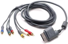 Microsoft Xbox 360 Component HD AV Cable  X801255-100 8ft long mint