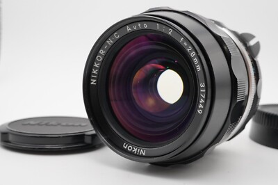 [Near MINT] Nikon Auto 28mm F2 Wide Angle MF Non Ai Lens From  JAPAN