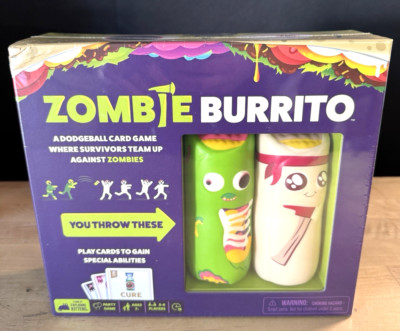 Zombie Burrito Dodgeball Card Game by Exploding Kittens
