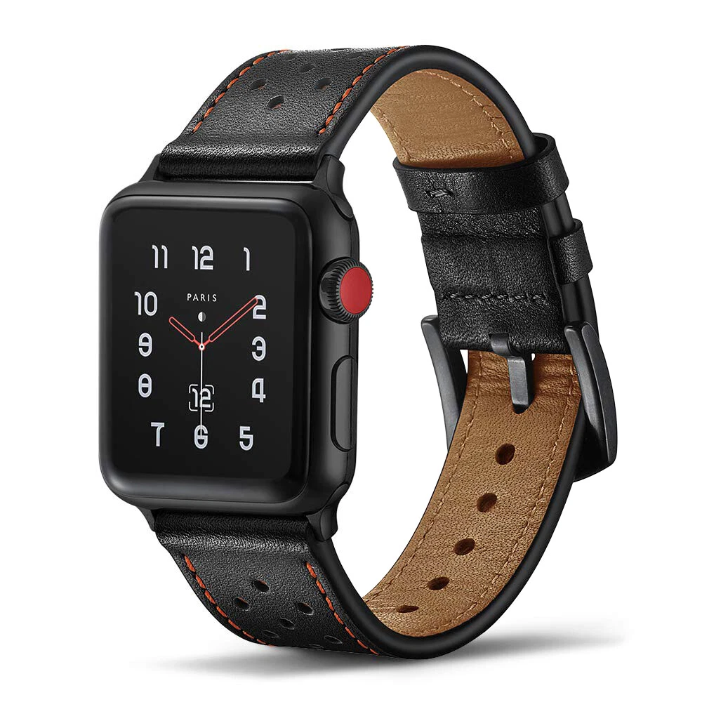 Apple watch series sales 3 42mm leather band