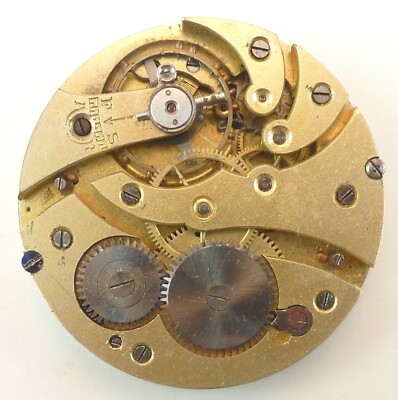 Mouvement De Montre De Poche Sans Marque - Bon équilibre, Pour Pièces Ou Réparation, Occasion