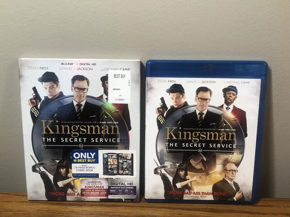 Kingsman: The Secret Service Blu-ray (Blu-ray + Digital HD)