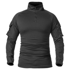 New Mens Breathable Shirt Camo Breathable Performance Running Fitness Cool Sport