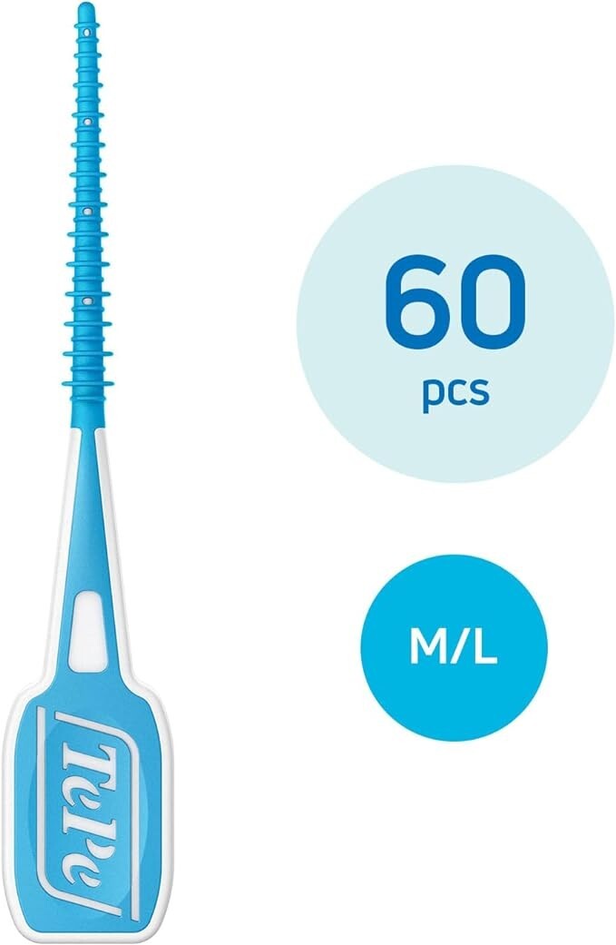 TePe EasyPick Interdental Brushes Blue Size Medium/Large 60 Per Pack