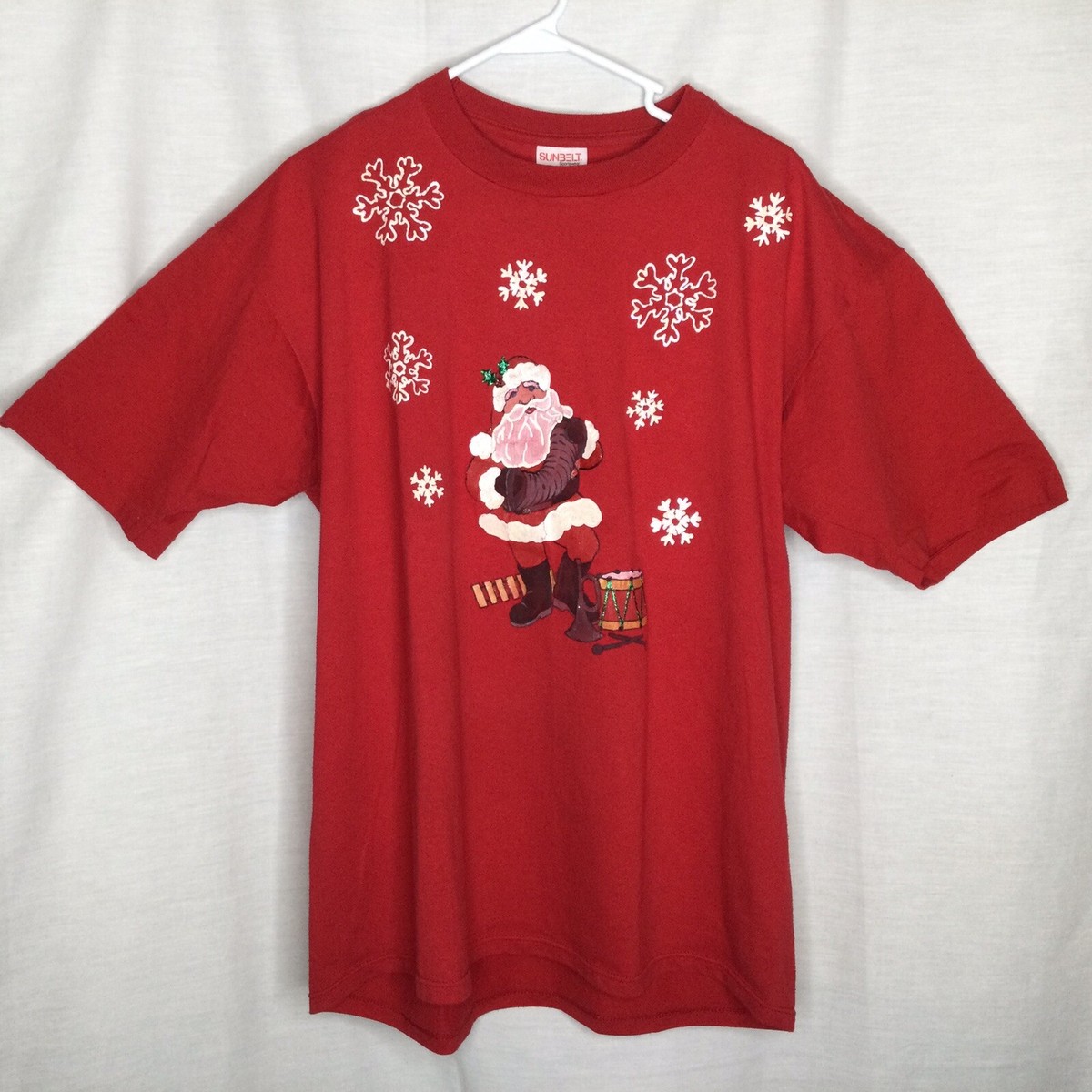 Vintage Handpainted 1993 Single Stitch Shirt Size XL Sunbelt