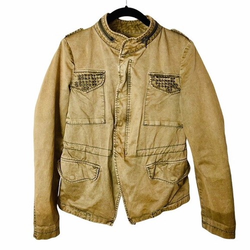 ZARA Basic Utility Moto Studded Jacket 