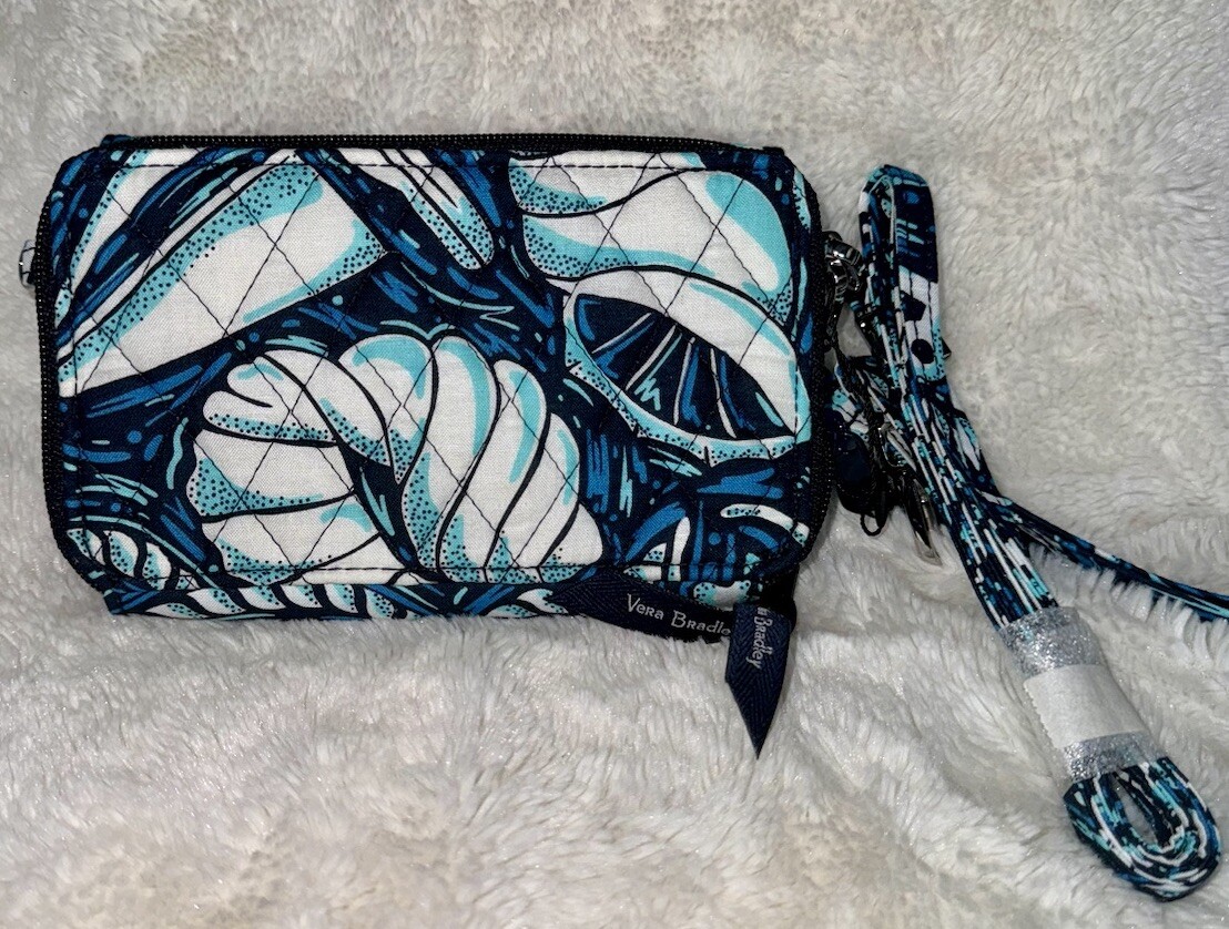 NEW Nautical Vera Bradley Large Backpack “Shore Enough” Navy/Blue/Shells NEW Nautical Vera Bradley Large Backpack “Shore Enough” Navy  main image 4