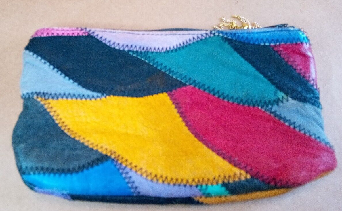 Multi Patchwork Leather Patchwork Bags Lot of 2 C… - image 2