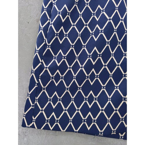 IZOD Golf Skort Diamond Print Athletic Pull On Skirt Shorts Blue White 14 - Picture 3 of 9