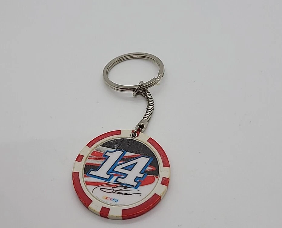 Tony Stewart Wincraft #14 Bass Pro Shops Nascar Key Ring - Image 4 of 4