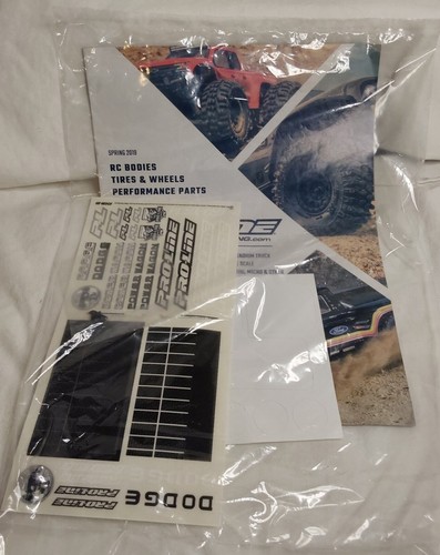 PRO-LINE RACING 1946 Dodge Power Wagon Clear Body 1/10 Scale Crawler W/ Stickers - Picture 7 of 7